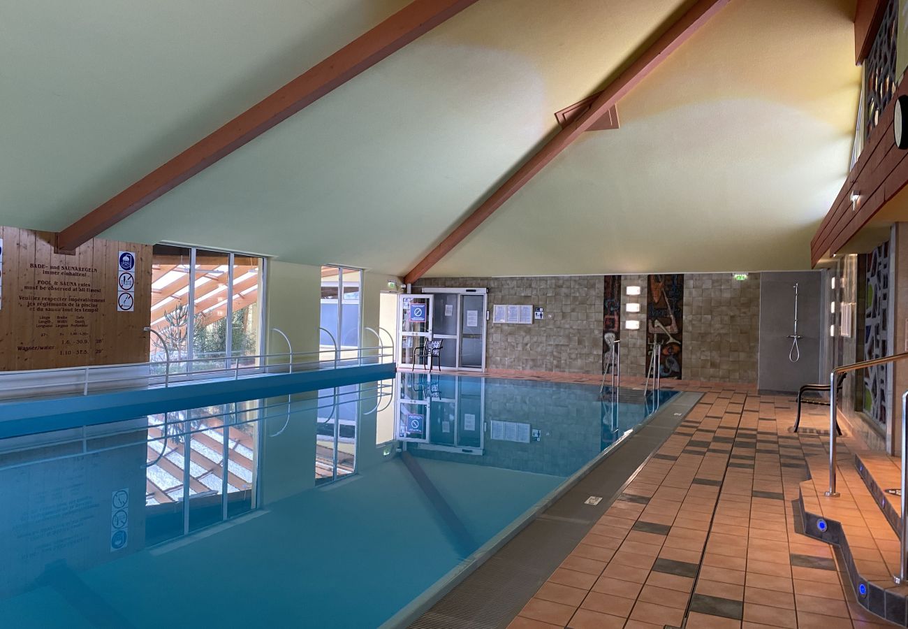 Community indoor swimming pool is inclusive to the holiday home flat Alpine Studio Apartment in the Schladming Region