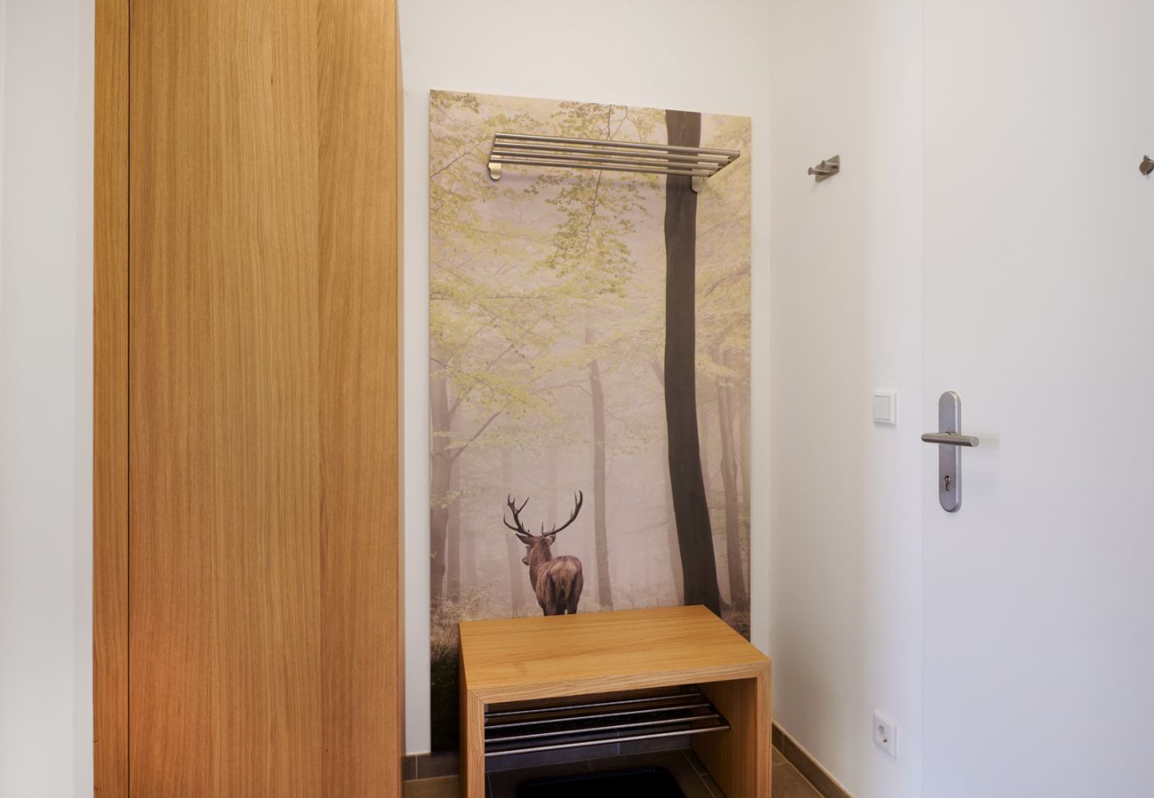 Garderobe in der Ferienwohnung Adler Lodge D1 in Tauplitz