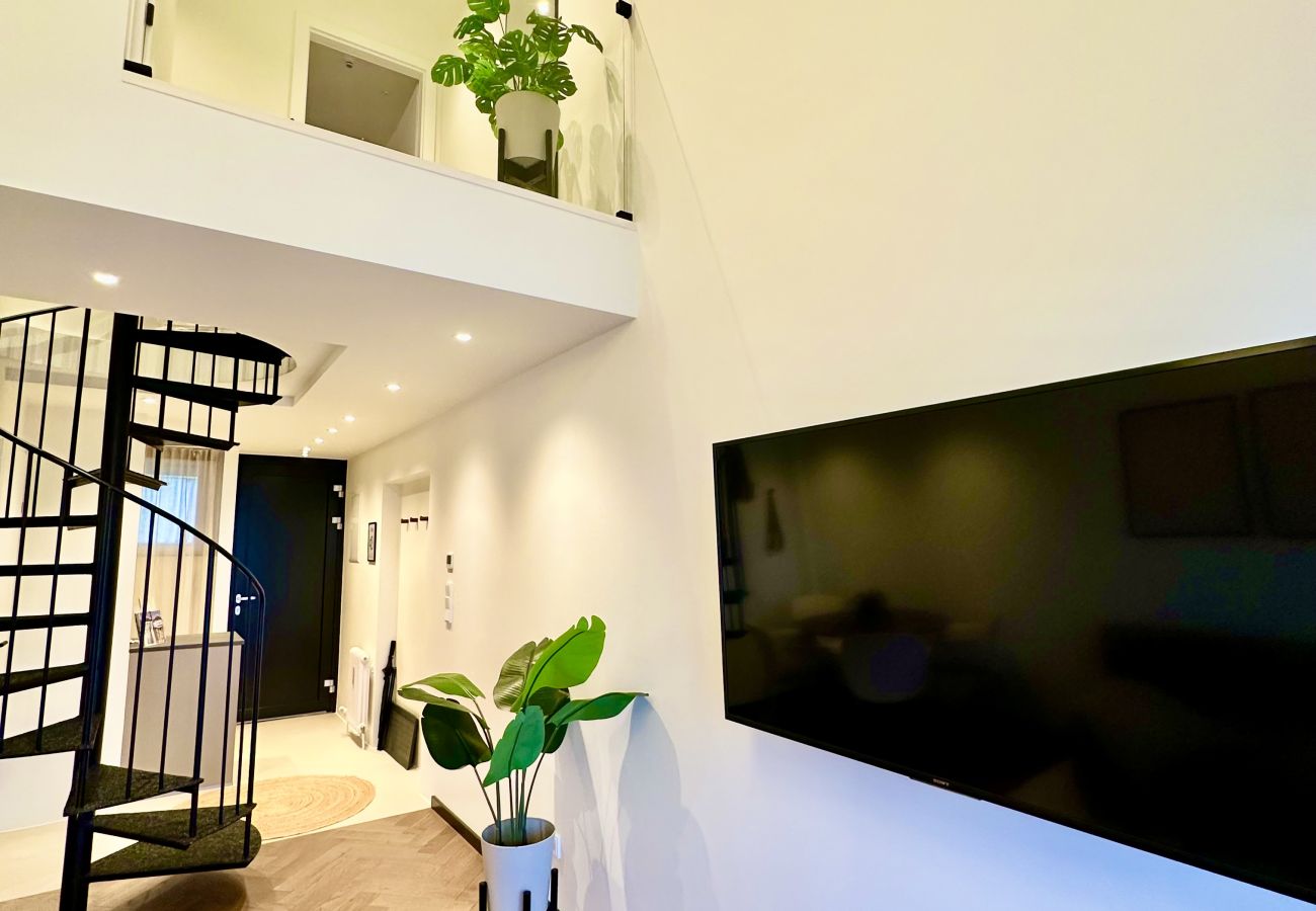 Ferienwohnung in Bad Mitterndorf - Das Alpenzeit Loft mit Grimmingblick