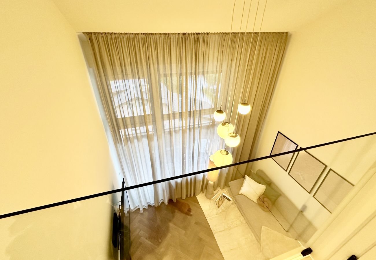 Ferienwohnung in Bad Mitterndorf - Das Alpenzeit Loft mit Grimmingblick