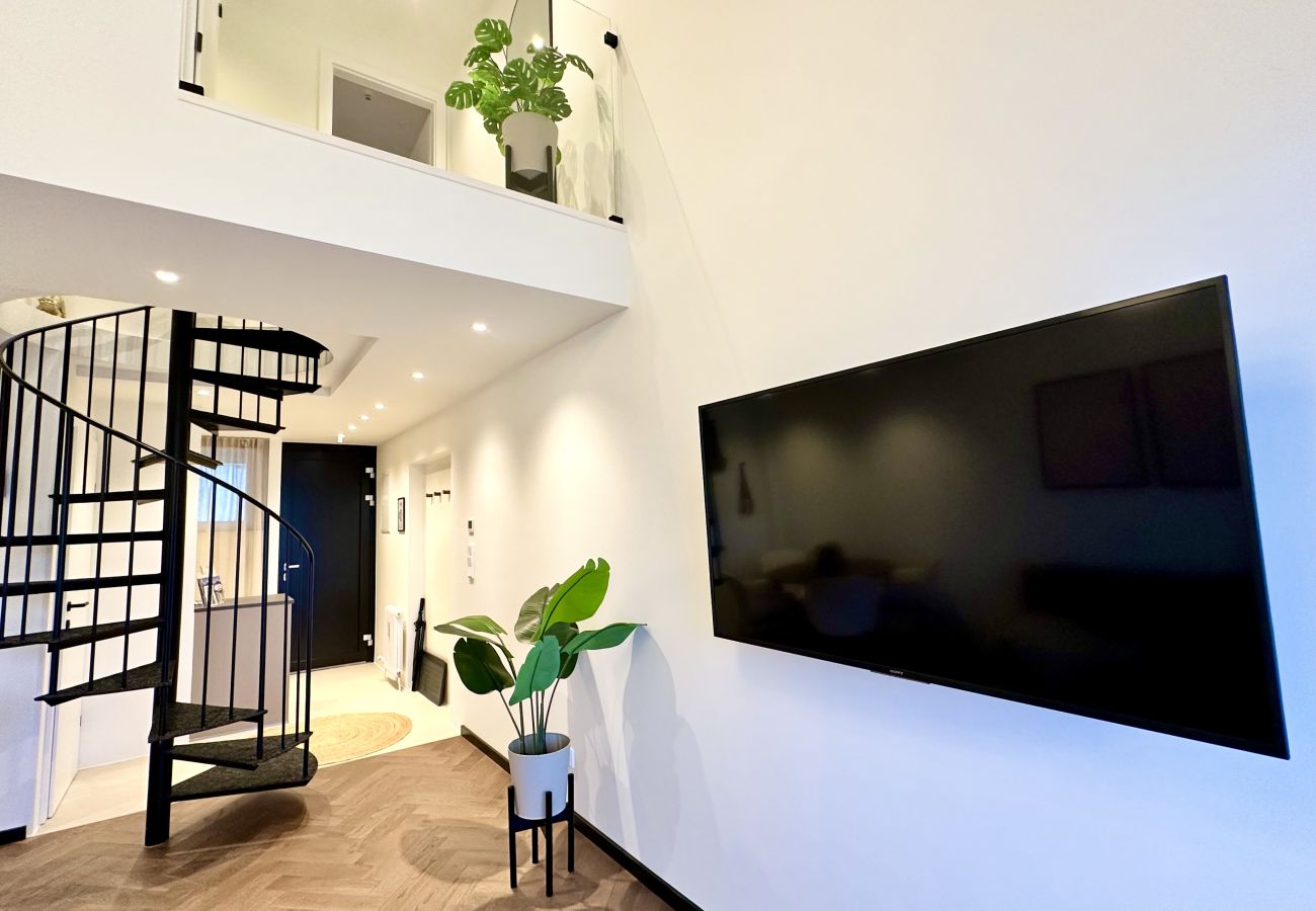 Ferienwohnung in Bad Mitterndorf - Das Alpenzeit Loft mit Grimmingblick