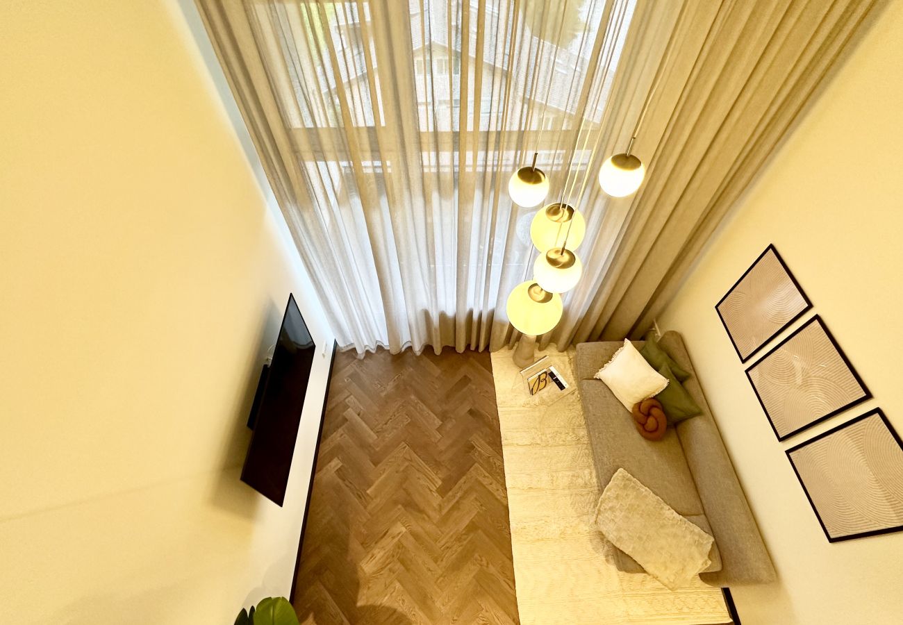 Ferienwohnung in Bad Mitterndorf - Das Alpenzeit Loft mit Grimmingblick